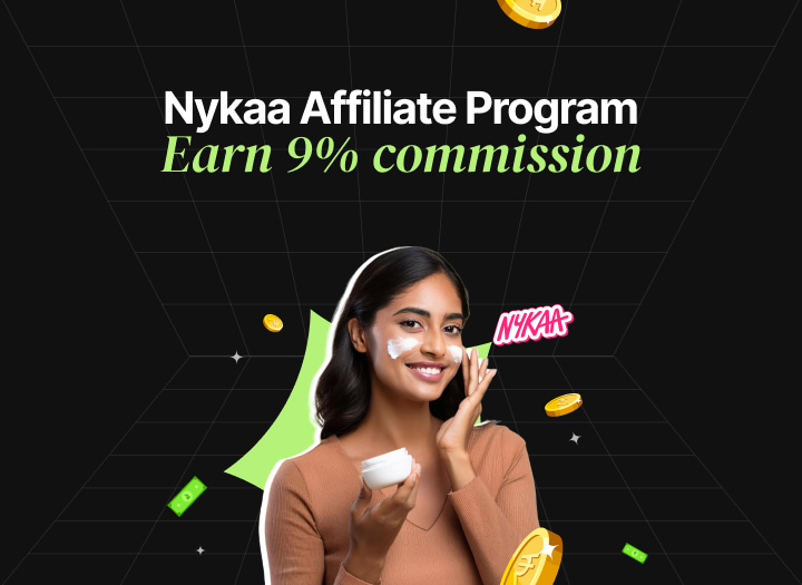 Nykaa Affiliate Program: Earn 9% Commission