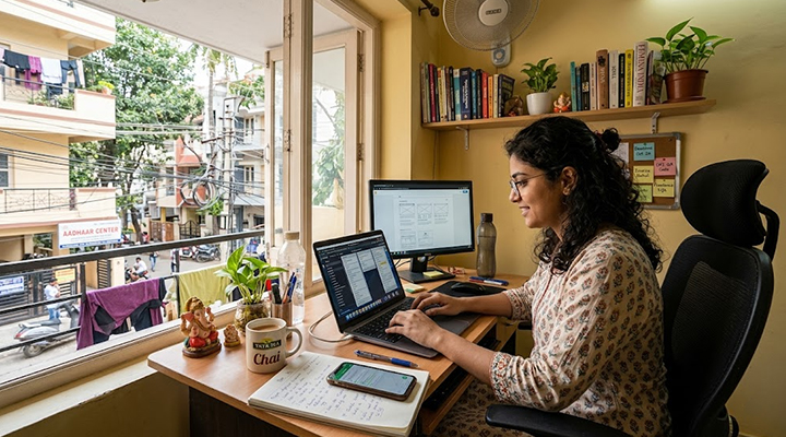 freelance work in india