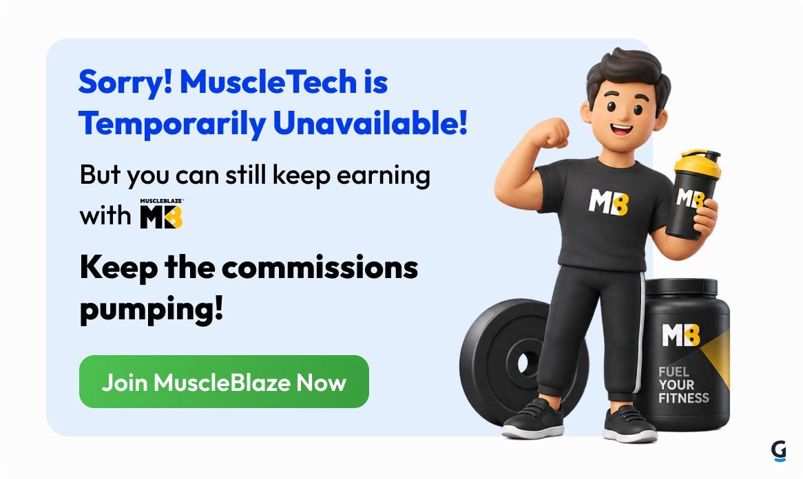 muscleblaze affiliate program banner