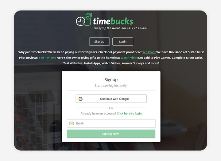timebucks
